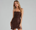 Summer Sexy Tight Sequined Sexy Hip Dress -