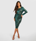 Women Clothing Party Sequined Sexy Dress -