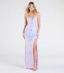 Women Clothing Party Sequined V neck Sexy Dress -