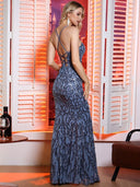 Festklänningar – blå elegant design