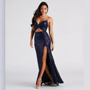 Women Cocktail Nightclub Club Beaded Elegant Sequ Dress - 