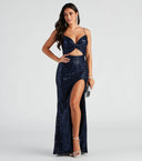Women Cocktail Nightclub Club Beaded Elegant Sequ Dress - 