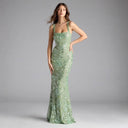 Women Dress Spring Summer Sexy Strap Backless High Slit Socialite Dress - 
